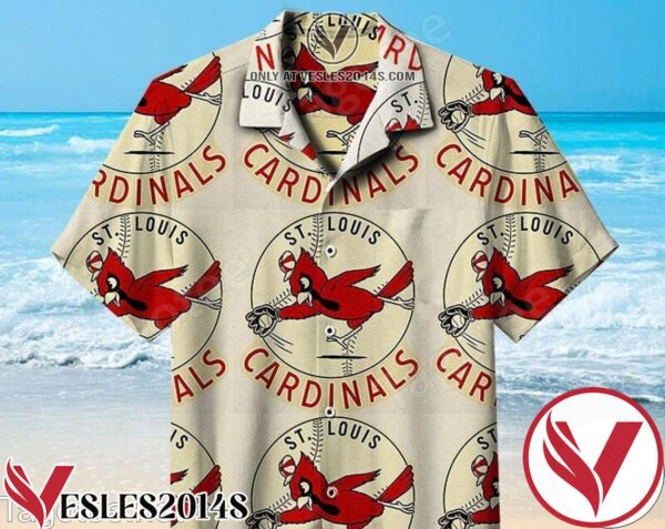 St Louis Baseball Team Hawaiian Graphic Hawaiian Shirt, Unique Gifts For Friends - Vesles2014S 1