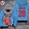 St Louis Cardinals Nolan Arenado 28 Men Alternate Player Light Blue 3D Fleece Hoodie, Best Outfit For Fans Sport - Vesles2014S 1