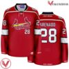 St Louis Cardinals Red Nolan Arenado Crossover Hockey Jersey - Vesles2014S