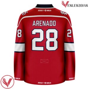 St Louis Cardinals Red Nolan Arenado Crossover Hockey Jersey - Vesles2014S 3