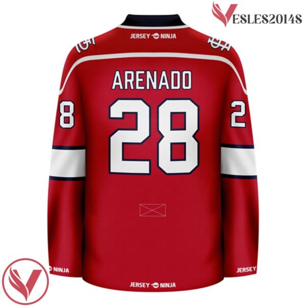 St Louis Cardinals Red Nolan Arenado Crossover Hockey Jersey - Vesles2014S 3
