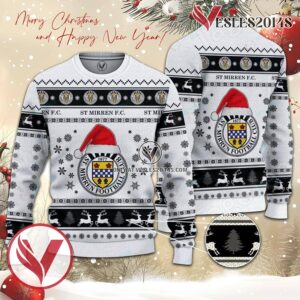 St Mirren F.C. Sport Ugly Christmas Sweater, Unique Gifts For Fans - Vesles2014aS 1
