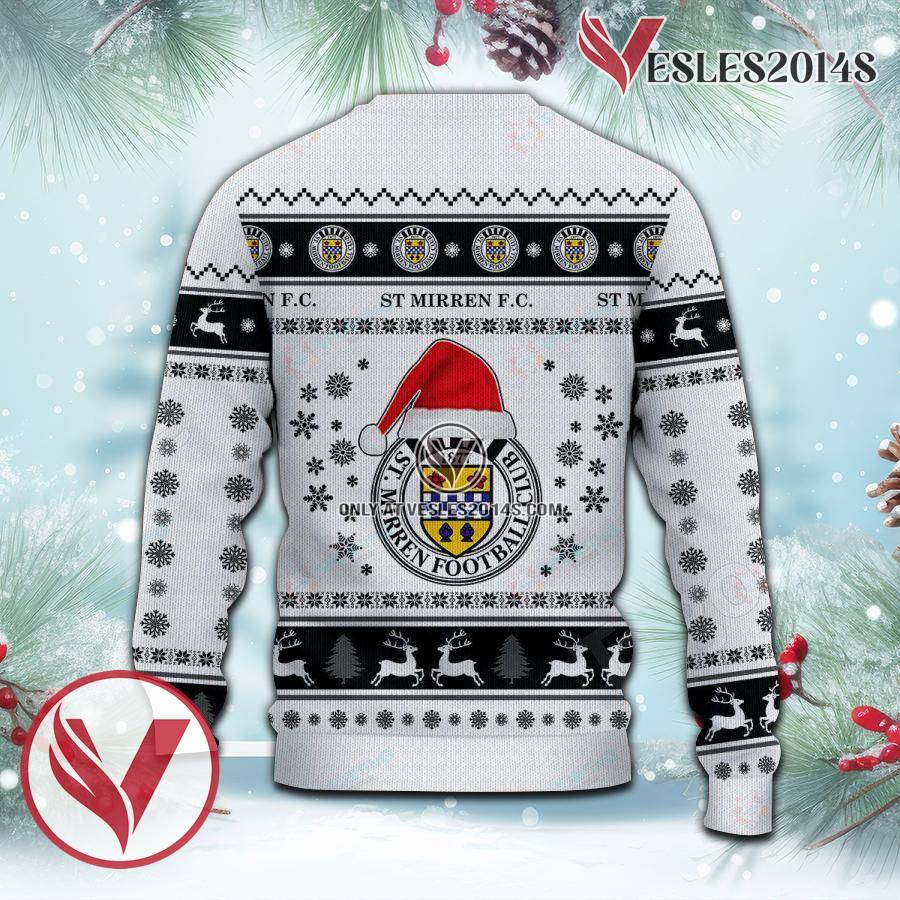 St Mirren F.C. Sport Ugly Christmas Sweater, Unique Gifts For Fans - Vesles2014aS 3