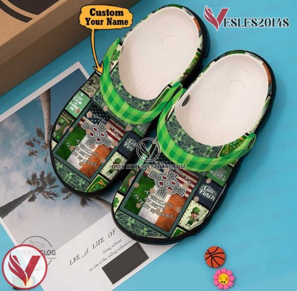 St Patrick Irish Pride Clog Shoes, Unique Gift From  Vesles2014S