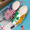 St Patricks Day American Flag My Home My Blood Irish Crocband Shoes, Unique Gift From  Vesles2014S