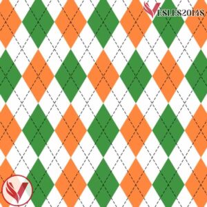 St Patrick's Day Pattern Argyle Holiday Hockey Jersey - Vesles2014S 4