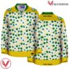 St Patrick's Day Pattern Green Beer Holiday Hockey Jersey - Vesles2014S