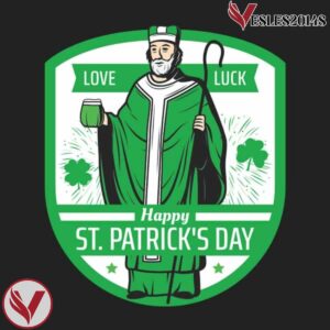 St Patrick's Day Shamrock Ugly Sweater Holiday Hockey Jersey - Vesles2014S 5