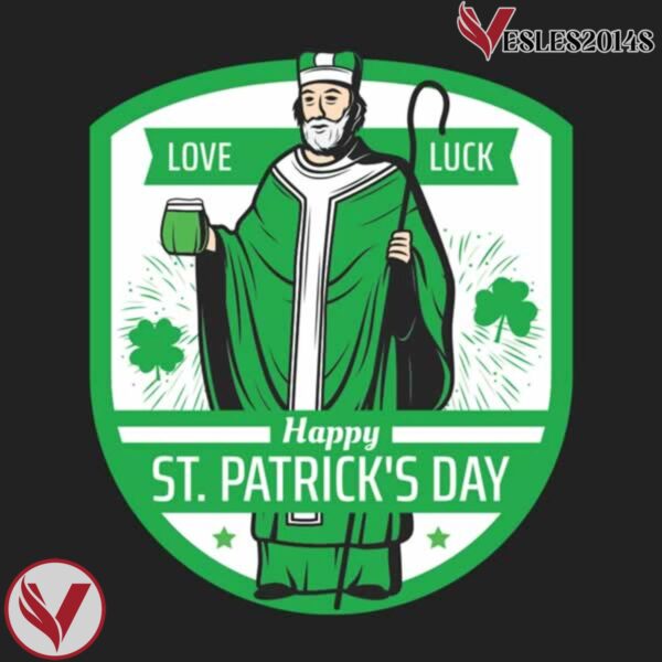 St Patrick's Day Shamrock Ugly Sweater Holiday Hockey Jersey - Vesles2014S 5