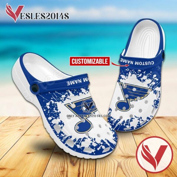 St. Louis Blues Personalized Crocs Shoes For Men And Women, Unique Clogs Shoes For Fans - Vesles2014S
