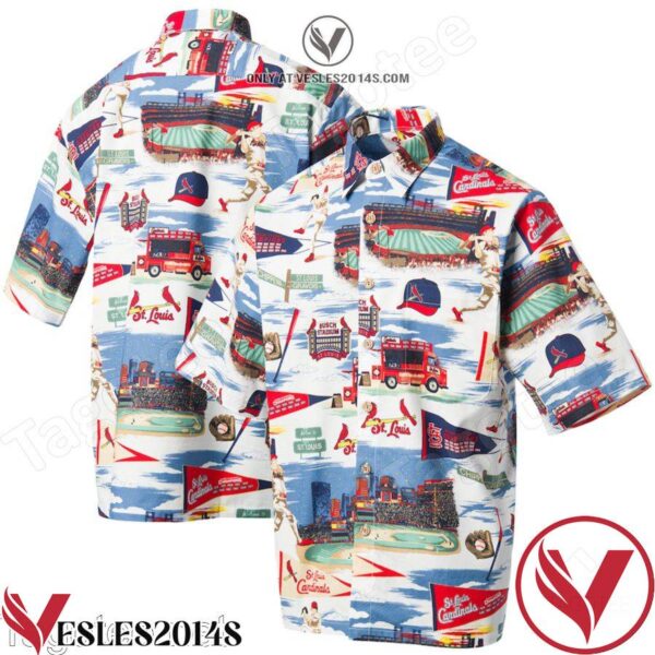 St. Louis Cardinals Reyn Spooner 3d Hawaiian Shirt, Unique Gifts For Friends - Vesles2014S 1