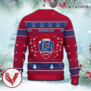 Stade Aurillacois Cantal Auvergne Sport Ugly Christmas Sweater, Unique Gifts For Fans - Vesles2014aS 3