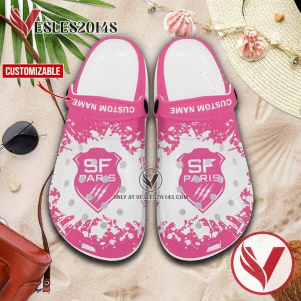 Stade Francais Paris Logo Crocs Shoes For Men And Women, Unique Clogs Shoes For Fans - Vesles2014S 1