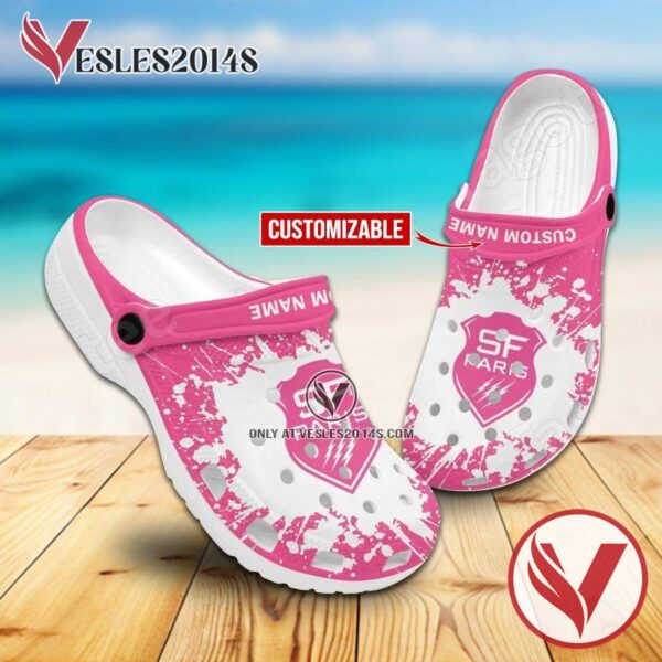 Stade Francais Paris Logo Crocs Shoes For Men And Women, Unique Clogs Shoes For Fans - Vesles2014S