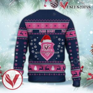 Stade Francais Sport Ugly Christmas Sweater, Unique Gifts For Fans - Vesles2014aS 3