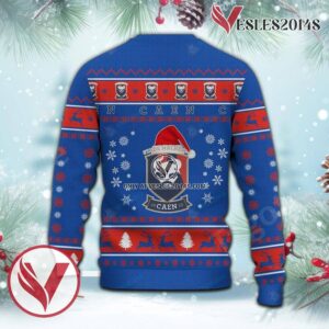 Stade Malherbe Caen Sport Ugly Christmas Sweater, Unique Gifts For Fans - Vesles2014aS 3