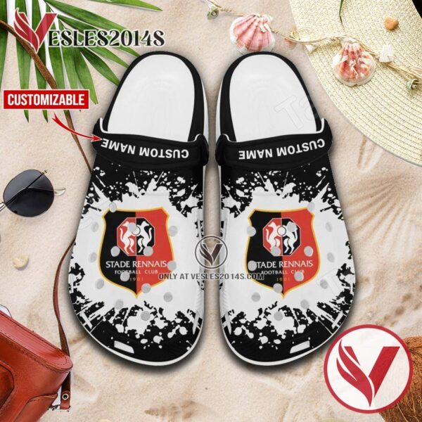 Stade Rennais Custom Crocs Shoes For Men And Women, Unique Clogs Shoes For Fans - Vesles2014S 1