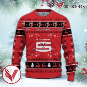 Stade Rennais F.C Sport Ugly Christmas Sweater, Unique Gifts For Fans - Vesles2014aS 2