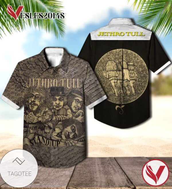 Stand Up Album Cover By Jethro Tull Hawaiian Shirt, Best Gift For Music Lovers Vesles2014S