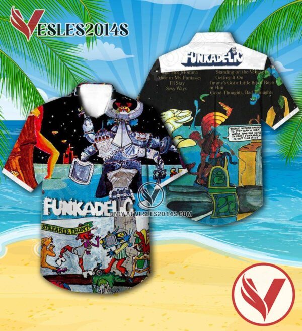 Standing On The Verge Of Getting It On Album By Funkadelic Hawaiian Shirt, Unique Gifts For Music Lovers - Vesles2014S