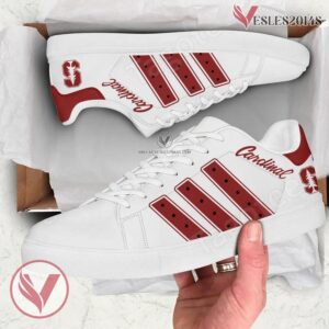 Stanford Cardinal Print Stan Smith Shoes, Best Sneaker For Fans - Vesles2014s 1