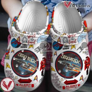 Star Trek Movie Crocs Crocband Clogs Shoes Comfortable For Men Women and Kids Style 2 - Vesles2014S