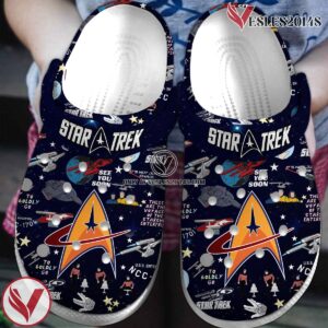 Star Trek Movie Crocs Crocband Clogs Shoes Comfortable For Men Women and Kids Style 3 - Vesles2014S