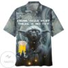 Star War Yoda Drink Beer Must There Is No Try Hawaiian Graphic Print Short Sleeve Hawaiian Casual Shirt Vesles2014S
