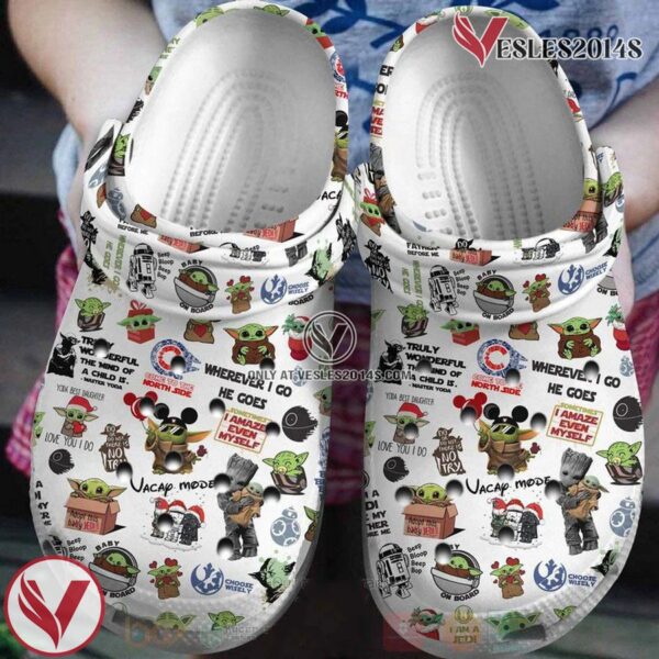 Star Wars Baby Yoda Crocs Clogs Shoes Comfortable Crocband For Men Women, Unique Gift From  Vesles2014S