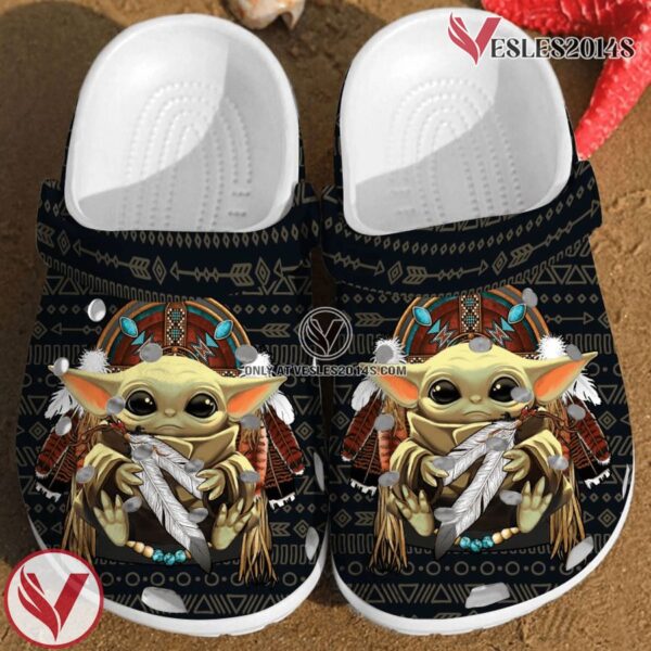Star Wars Baby Yoda Crocs Crocband Shoes Clogs Comfortable For Men Women, Unique Gift From  Vesles2014S