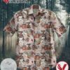 Star Wars Baby Yoda Hawaiian II Graphic Print Short Sleeve Hawaiian Casual Shirt Vesles2014S