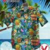 Star Wars Baby Yoda Hawaiian VII Graphic Print Short Sleeve Hawaiian Casual Shirt Vesles2014S