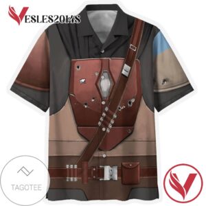 Star Wars Beskar Cosplay 01 Hawaiian Graphic Print Short Sleeve Hawaiian Casual Shirt Vesles2014S