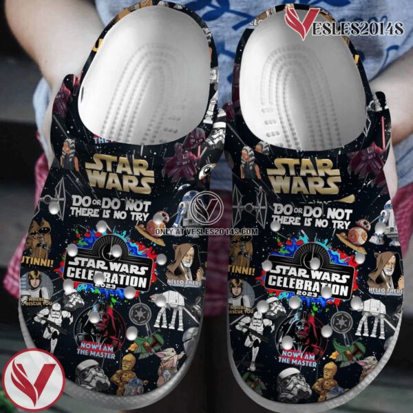 Star Wars Celebration Movie Crocs Crocband Clogs Shoes Comfortable For Men Women and Kids - Vesles2014S