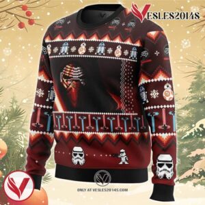 Star Wars Christmas Awakens Ugly Christmas Sweater, Unique Christmas Gift For Fans - Vesles2014S 1