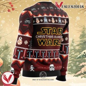 Star Wars Christmas Awakens Ugly Christmas Sweater, Unique Christmas Gift For Fans - Vesles2014S 2