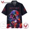 Star Wars Darth Vader Full Color Hawaiian Graphic Print Short Sleeve Hawaiian Casual Shirt Vesles2014S
