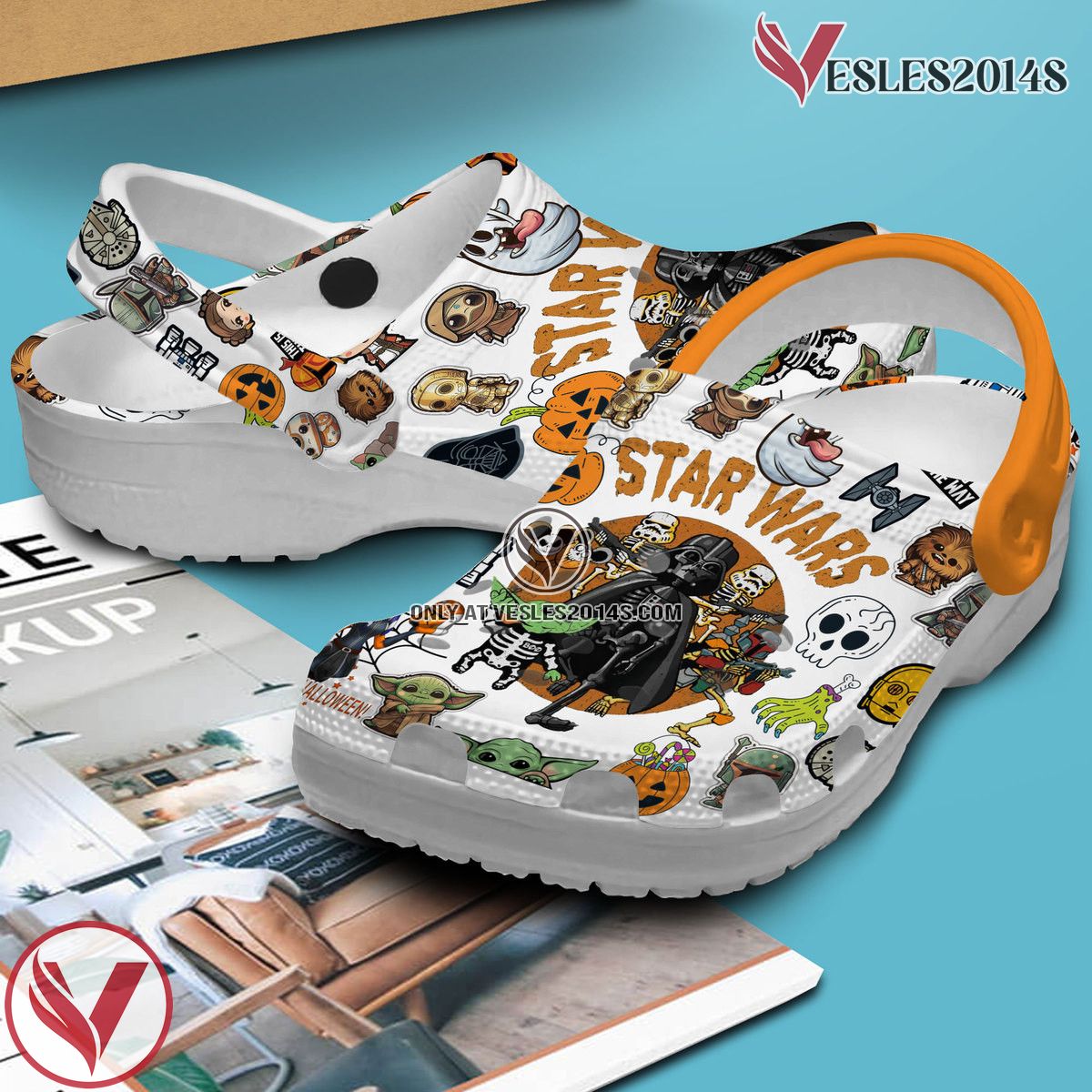 Star Wars Movie Crocs Crocband Clogs Shoes Comfortable For Men Women and Kids Style 21 - Vesles2014S 2