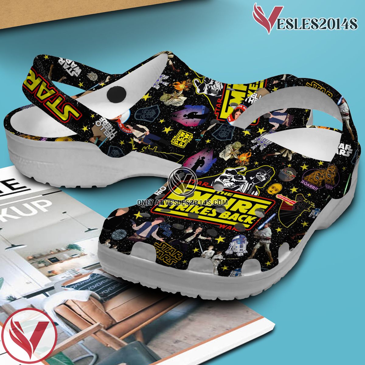 Star Wars Movie Crocs Crocband Clogs Shoes Comfortable For Men Women and Kids Style 6 - Vesles2014S 3