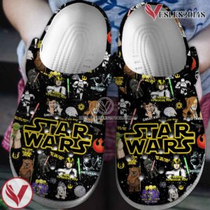 Star Wars Movie Crocs Crocband Clogs Shoes Comfortable For Men Women and Kids Style 8 - Vesles2014S