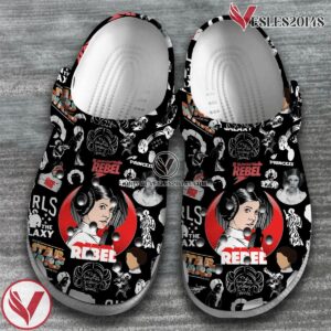 Star Wars Movie leia Mother Day Crocs Crocband Clogs Shoes Comfortable For Men Women and Kids Style 1 - Vesles2014S 2