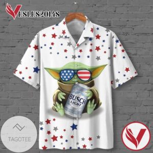 Star Wars Yoda American Glasses Hawaiian Graphic Print Short Sleeve Hawaiian Casual Shirt Vesles2014S 1