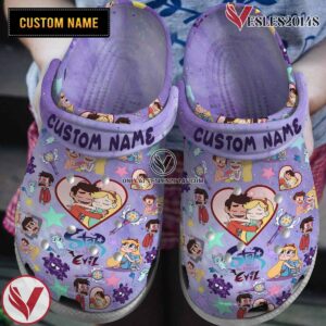 Star vs. the Forces of Evil Movie Crocs Crocband Clogs Shoes Comfortable For Men Women and Kids - Vesles2014S