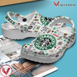 Starbucks Coffee Drink Crocs Crocband Clogs Shoes Comfortable For Men Women and Kids Style 2, Unique Gift From  Vesles2014S 2