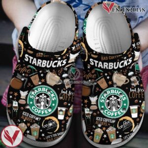 Starbucks Crocs Crocband Clogs Shoes Comfortable For Men Women and Kids Style 1, Unique Gift From  Vesles2014S
