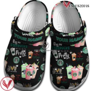 Starbucks Crocs Crocband Clogs Shoes Comfortable For Men Women and Kids Style 10, Unique Gift From  Vesles2014S 2
