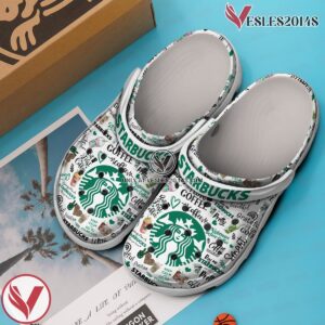 Starbucks Crocs Crocband Clogs Shoes Comfortable For Men Women and Kids Style 12, Unique Gift From  Vesles2014S 2