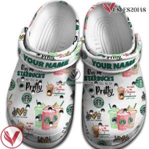 Starbucks Crocs Crocband Clogs Shoes Comfortable For Men Women and Kids Style 15, Unique Gift From  Vesles2014S 2