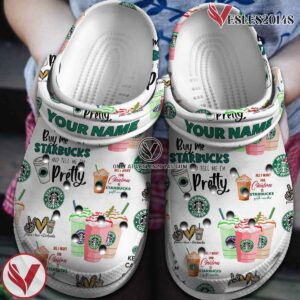 Starbucks Crocs Crocband Clogs Shoes Comfortable For Men Women and Kids Style 15, Unique Gift From  Vesles2014S