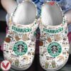 Starbucks Crocs Crocband Clogs Shoes Comfortable For Men Women and Kids Style 5, Unique Gift From  Vesles2014S